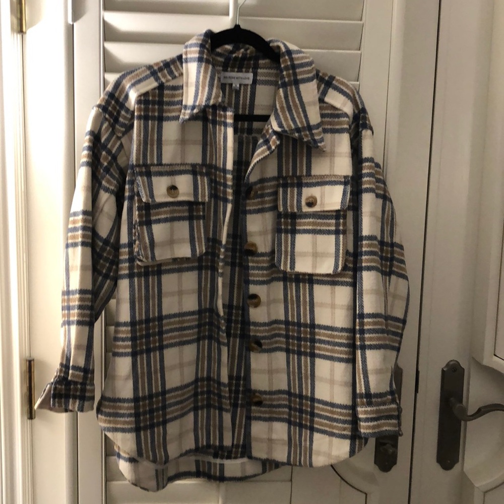 Plaid Shacket - image 1